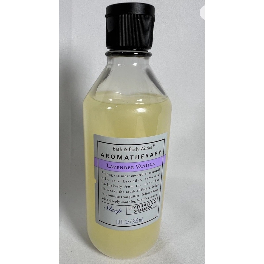Bath & Body‎ Works Aromatherapy Lavender Vanilla Hydrating Shampoo 10 oz